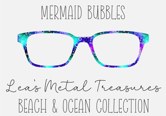 MERMAID BUBBLES Eyewear Frame Toppers COMES WITH MAGNETS