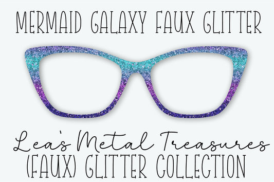 MERMAID GALAXY FAUX GLITTER • JUNE 2026 TOPPER OF THE MONTH