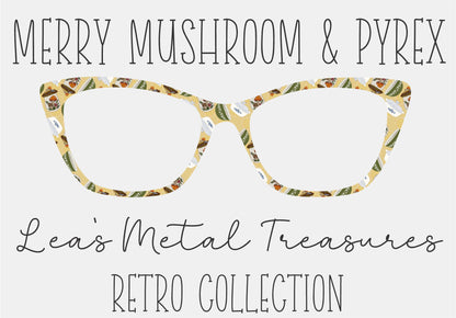 MERRY MUSHROOM AND PYREX Eyewear Frame Toppers