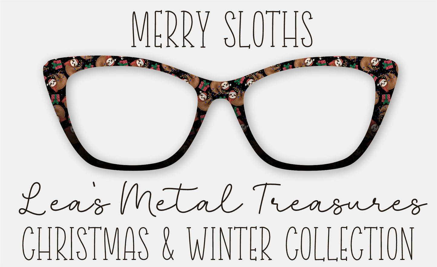 Merry Sloths Eyewear Frame Toppers