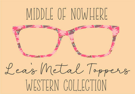 MIDDLE OF NOWHERE Eyewear Frame Toppers COMES WITH MAGNETS