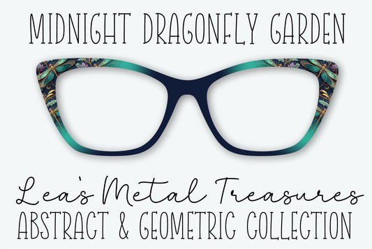 MIDNIGHT DRAGONFLY GARDEN Eyewear Frame Toppers