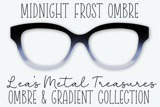 MIDNIGHT FROST OMBRE Eyewear Frame Toppers