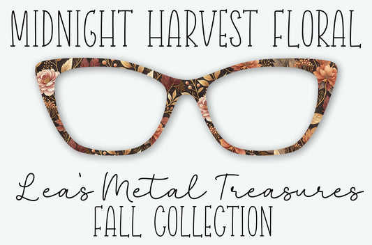 MIDNIGHT HARVEST FLORAL Eyewear Frame Toppers • Subscription Box Semi Exclusive COMING NOVEMBER 2026 • FROM OCTOBER 2026 BOX