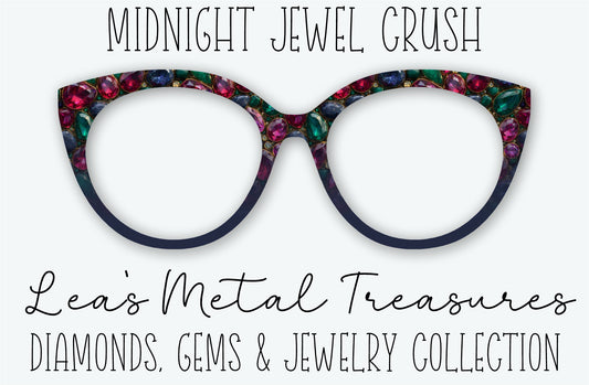 Midnight Jewel Crush Eyewear Frame Toppers