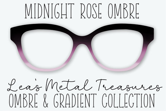 MIDNIGHT ROSE OMBRE Eyewear Frame Toppers