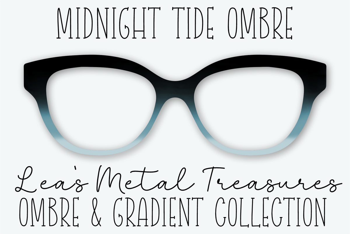 MIDNIGHT TIDE OMBRE Eyewear Frame Toppers