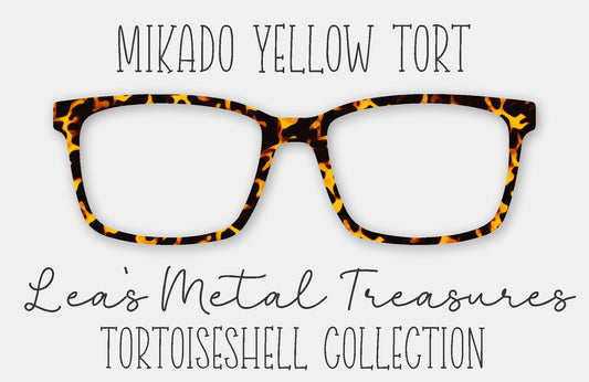 Mikado Yellow Tort Eyewear Frame Toppers