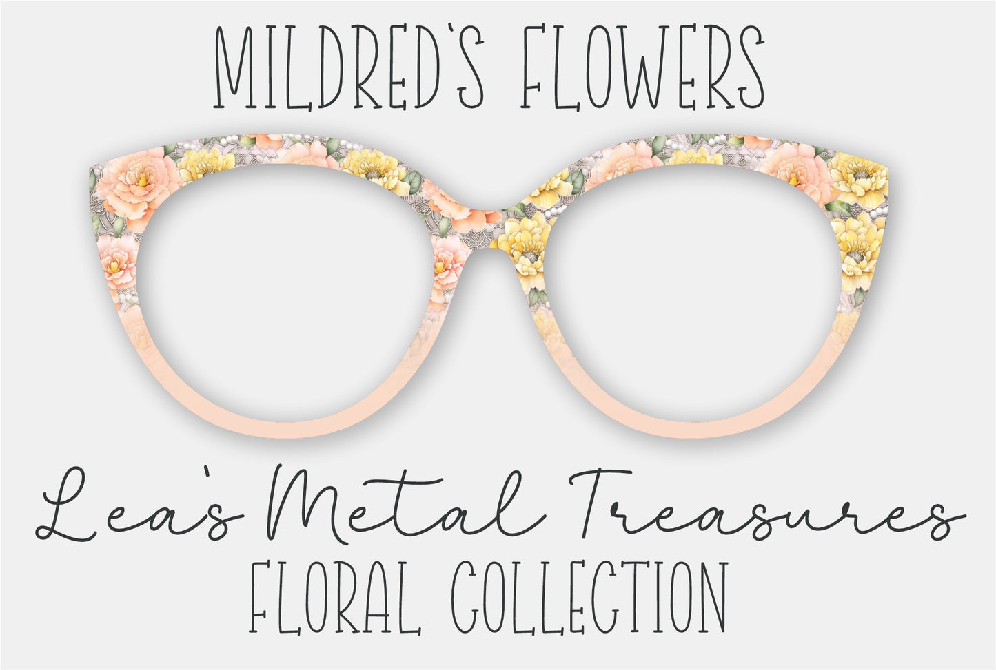 Mildred's Flowers Eyewear Frame Toppers