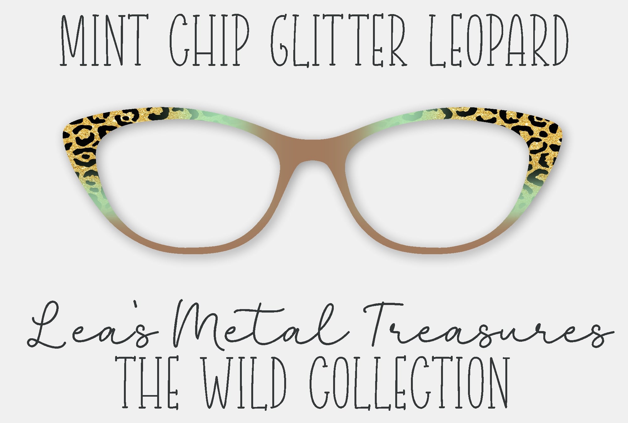 Twinkle Leopard Mint Chip Leopard Eyewear Frame Toppers – Twinkle Twinkle Tees