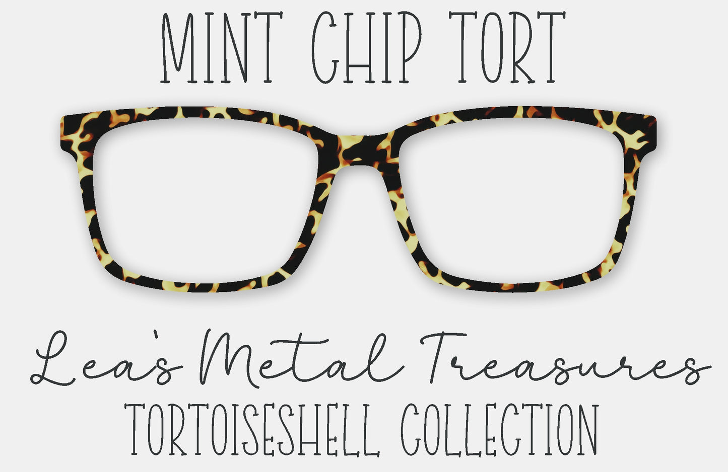 Mint Chip Tort Eyewear Frame Toppers
