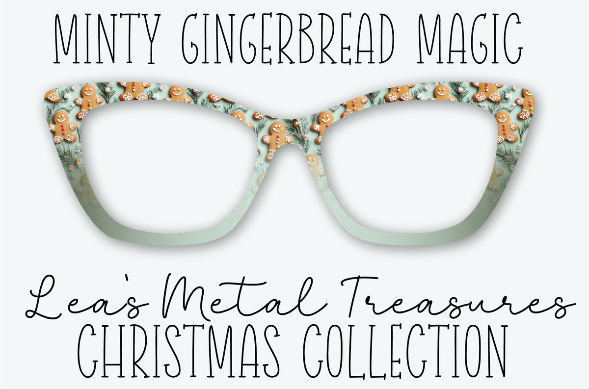 MINTY GINGERBREAD MAGIC Eyewear Frame Toppers