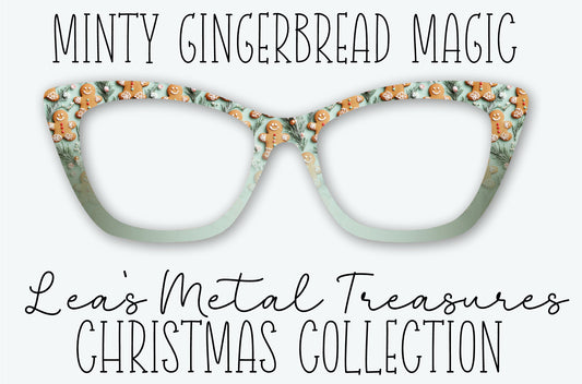 MINTY GINGERBREAD MAGIC Eyewear Frame Toppers