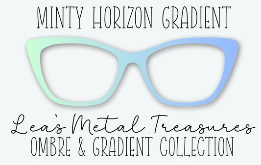MINTY HORIZON GRADIENT Eyewear Frame Toppers