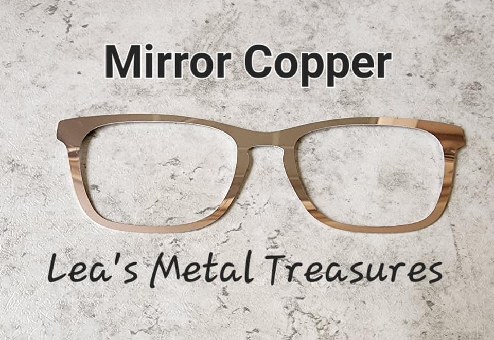 Spectacles Cover Mirror Copper Naked Collection - Eyeglasses Cover - Comes with Magnets ...