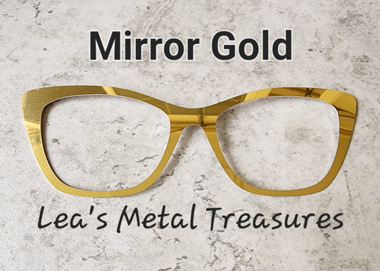 Mirror Gold Naked Collection - Eyeglasses Cover - Comes with Magnets