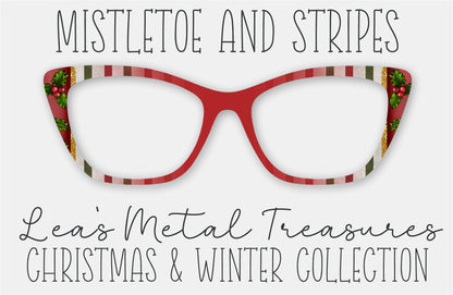 MISTLETOE AND STRIPES Eyewear Frame Toppers