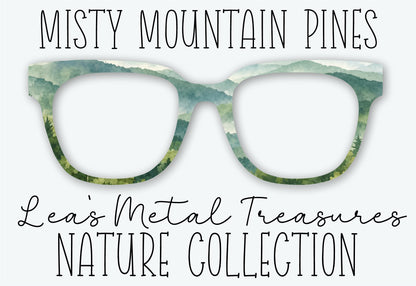 MISTY MOUNTAIN PINES Eyewear Frame Toppers SEPTEMBER 2026 TOPPER OF THE MONTH