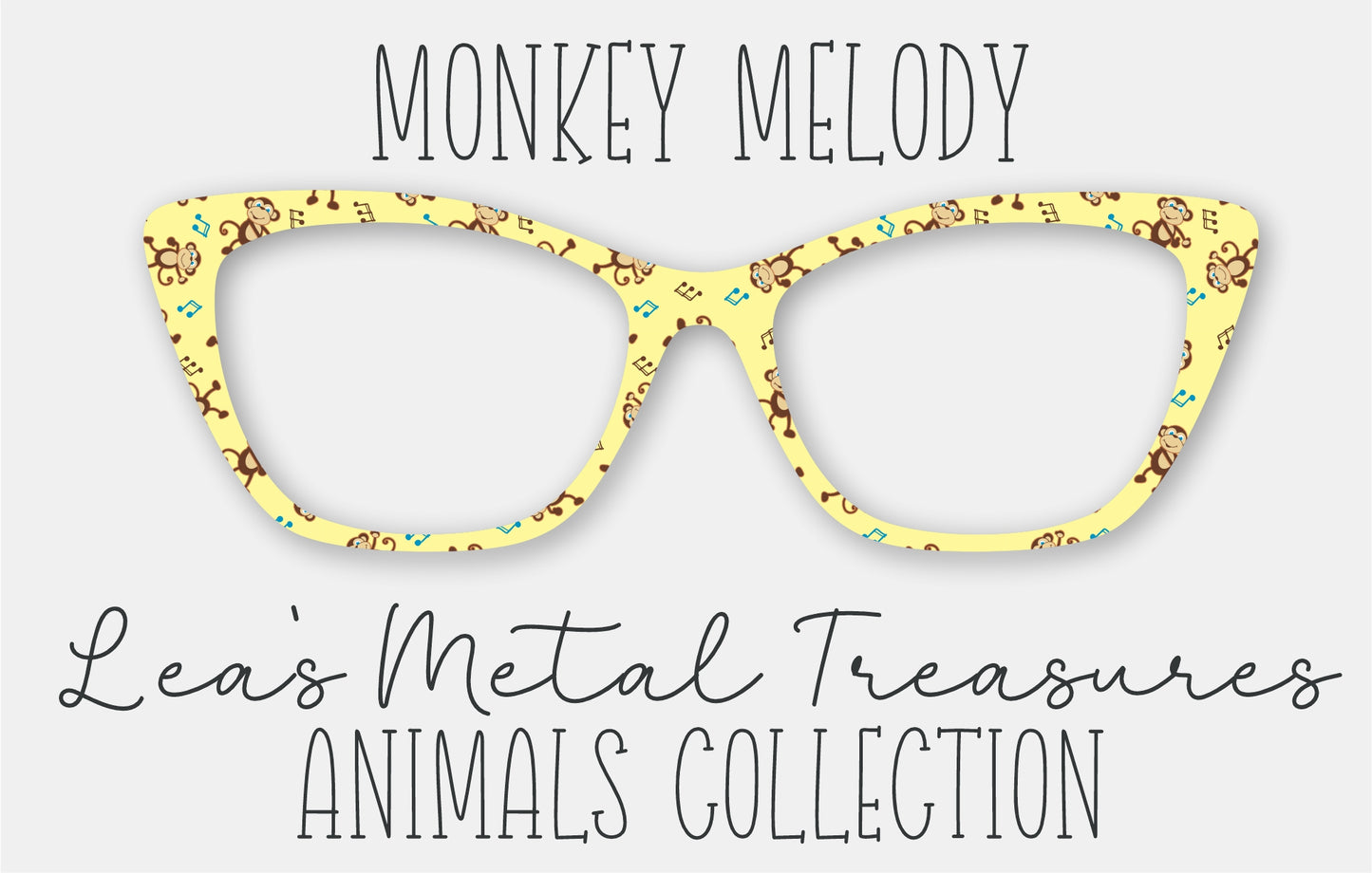 Monkey Melody Eyewear Frame Toppers