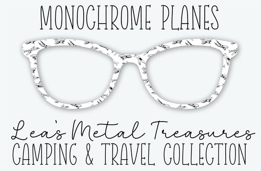 Monochrome Planes Eyewear Frame Toppers