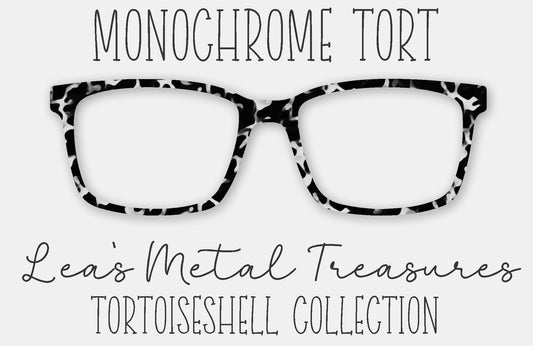 Monochrome Tort Eyewear Frame Toppers