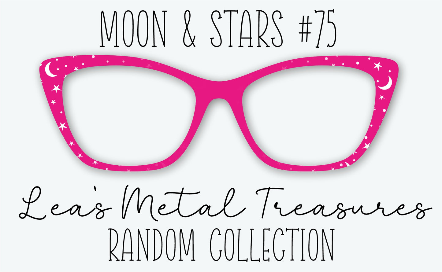 Moon & Stars #75 Eyewear Frame Toppers • DECEMBER 2025 TOPPER OF THE MONTH