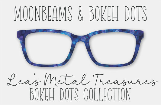 Moonbeams and Bokeh Dots Eyewear Frame Toppers COMES WITH MAGNETS