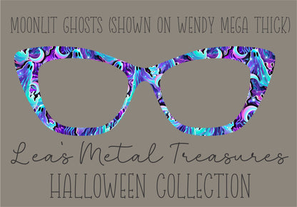 MOONLIT GHOSTS Eyewear Frame Toppers COMES WITH MAGNETS