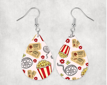 MOVIE POPCORN AND TICKETS Eyewear Frame Toppers