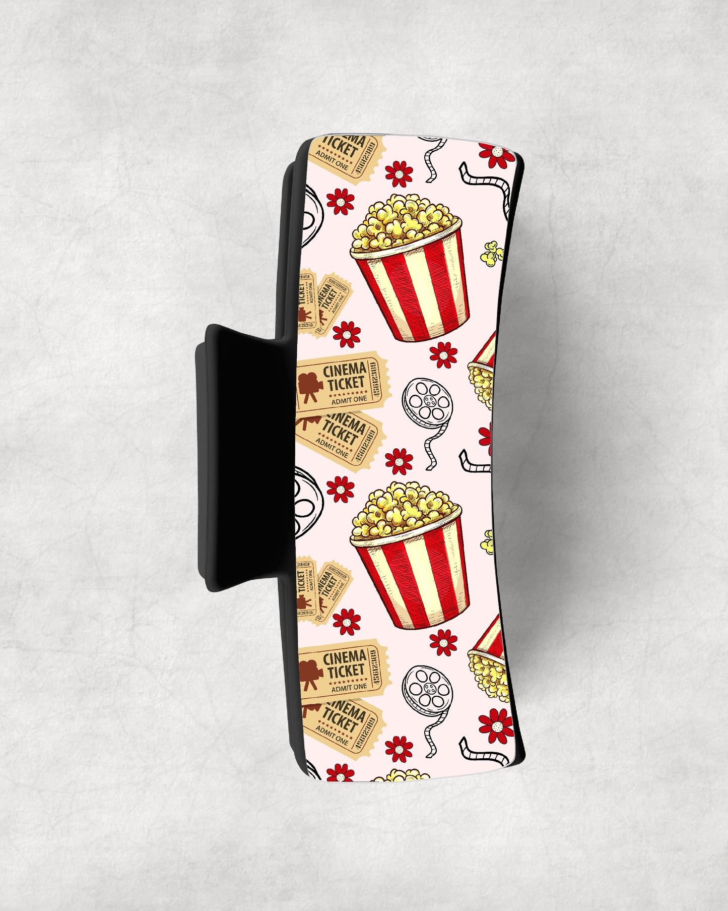 MOVIE POPCORN AND TICKETS Eyewear Frame Toppers