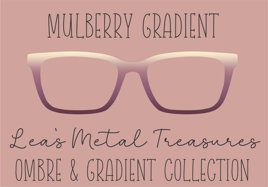 Mulberry Gradient Eyewear Frame Toppers COMES WITH MAGNETS