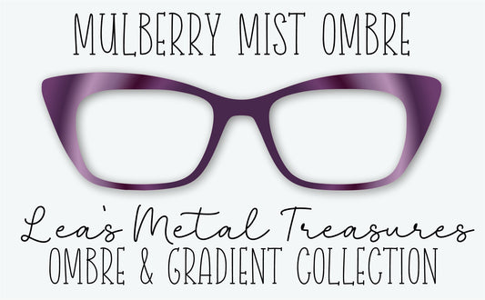 Mulberry Mist Ombre Eyewear Frame Toppers