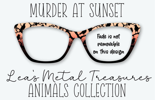 MURDER AT SUNSET Eyewear Frame Toppers