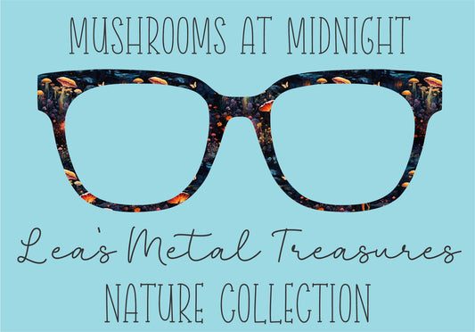 Mushrooms at Midnight Eyewear Frame Toppers COMES WITH MAGNETS
