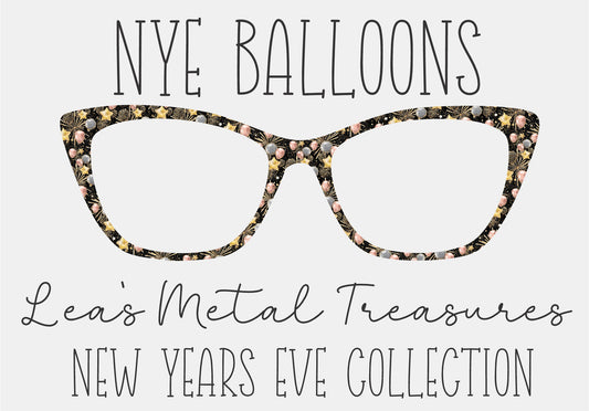 NYE BALLOONS Eyewear Frame Toppers COMES WITH MAGNETS