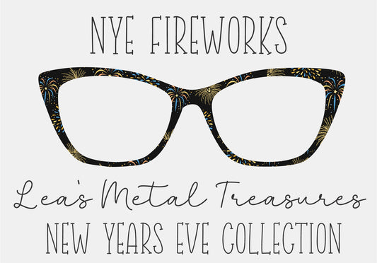NYE FIREWORKS Eyewear Frame Toppers COMES WITH MAGNETS