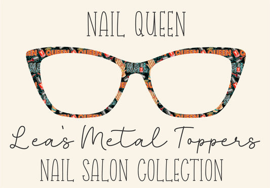 NAIL QUEEN Eyewear Frame Toppers COMES WITH MAGNETS