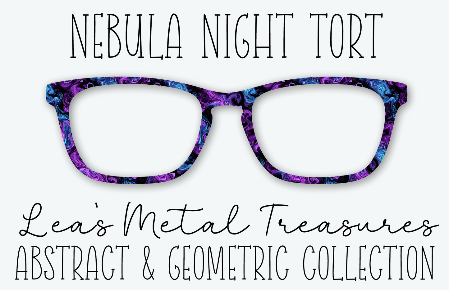 Nebula Night Tort Eyewear Frame Toppers