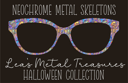 Neochrome Metal Skeletons Eyewear Frame Toppers COMES WITH MAGNETS