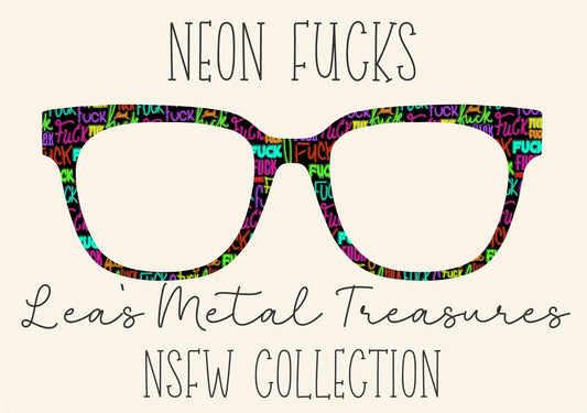 NEON FUCKS Eyewear Frame Toppers COMES WITH MAGNETS