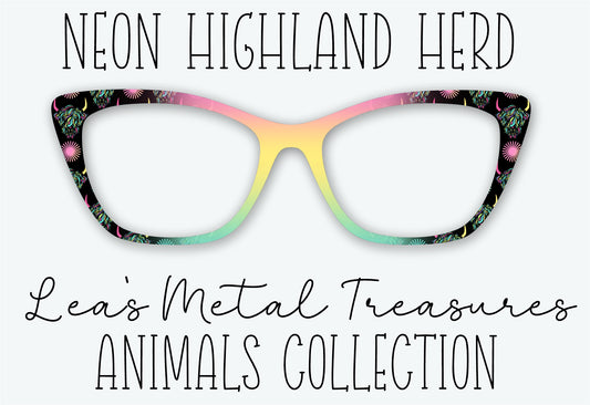 NEON HIGHLAND HERD Eyewear Frame Toppers
