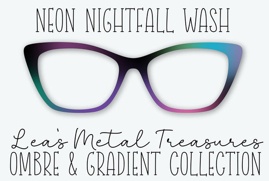 NEON NIGHTFALL WASH Eyewear Frame Toppers MAY 2026 TOPPER OF THE MONTH