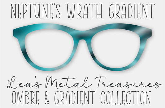 Neptune's Wrath Gradient Eyewear Frame Toppers