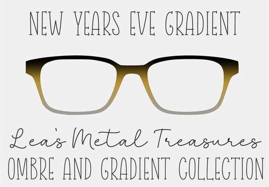 NEW YEARS EVE GRADIENT Eyewear Frame Toppers COMES WITH MAGNETS