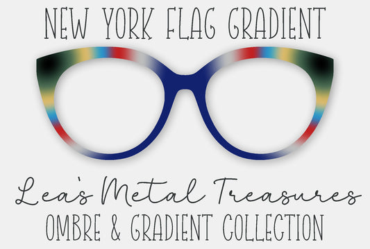 New York Flag Gradient Eyewear Frame Toppers