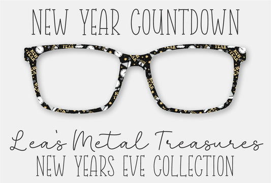 NEW YEAR COUNTDOWN Eyewear Frame Toppers COMES WITH MAGNETS