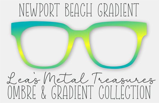 Newport Beach Gradient Eyewear Frame Toppers