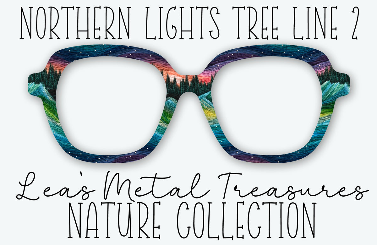 NORTHERN LIGHTS TREE LINE 2 Eyewear Frame Toppers