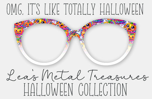OMG, It's Like Totally Halloween Magnetic Eyewear Frame Toppers - September 25 Topper of the Month