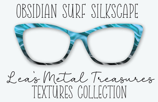 OBSIDIAN SURF SILKSCAPE Eyewear Frame Toppers